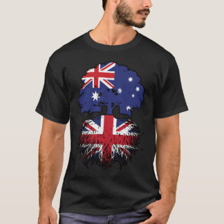 Britische Flagge Australiens Treots T-Shirt