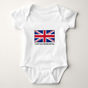 Britische Flagge Baby Strampler