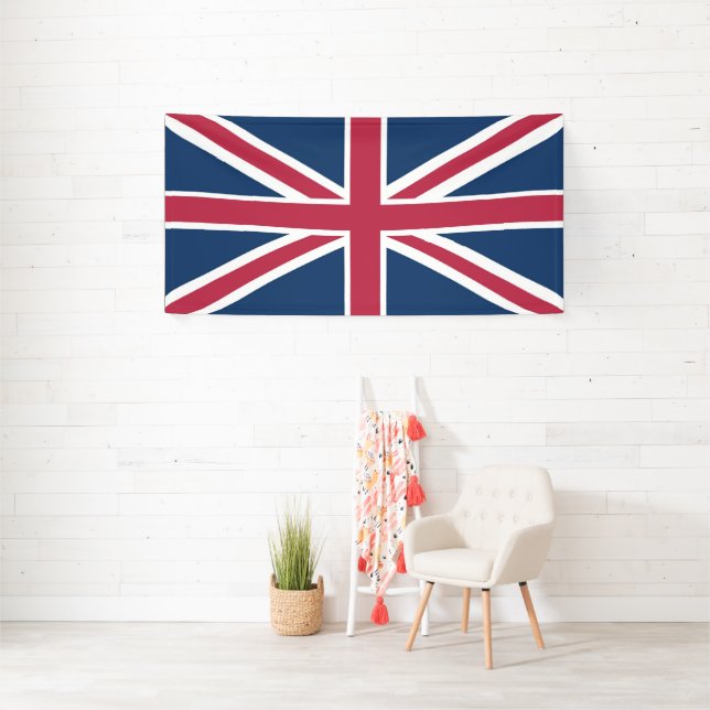 Britische Flagge Banner (Insitu)