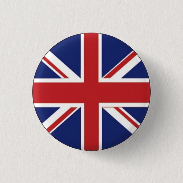 Britische Flagge Button (Vorderseite)