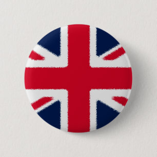 Britische Flagge Button