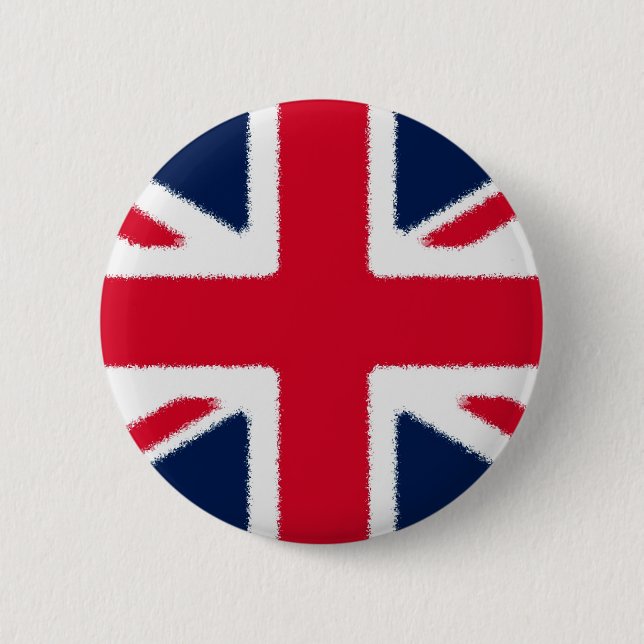 Britische Flagge Button (Vorderseite)