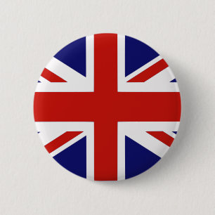 Britische Flagge Button