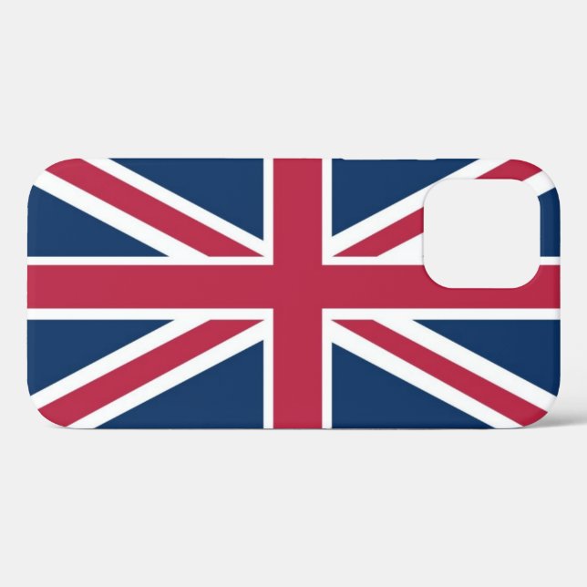 Britische Flagge Case-Mate iPhone Hülle (Rückseite (Horizontal))