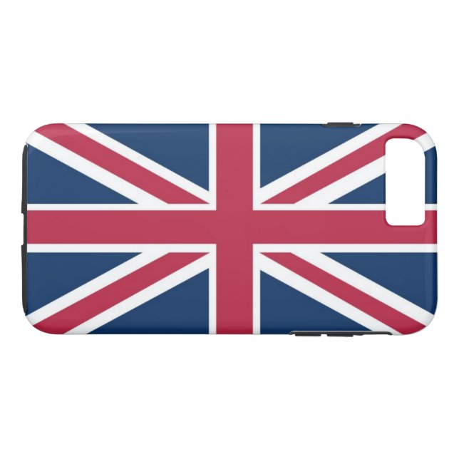 Britische Flagge Case-Mate iPhone Hülle (Rückseite (Horizontal))