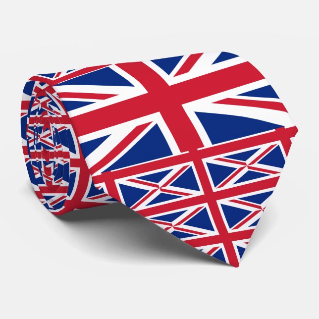 Britische Flagge, Flagge Nordirlands Krawatte (Gerollt)