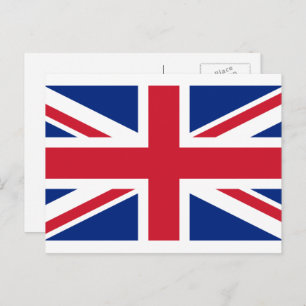 Britische Flagge, Flagge Nordirlands Postkarte
