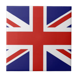 Britische Flagge Fliese