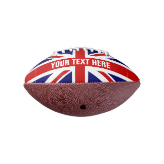 Britische Flagge Football