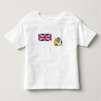 Britische Flagge für das Antarktis-Gebiet