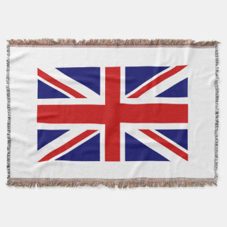 Britische Flagge gesponnener Throwdecke | Decke