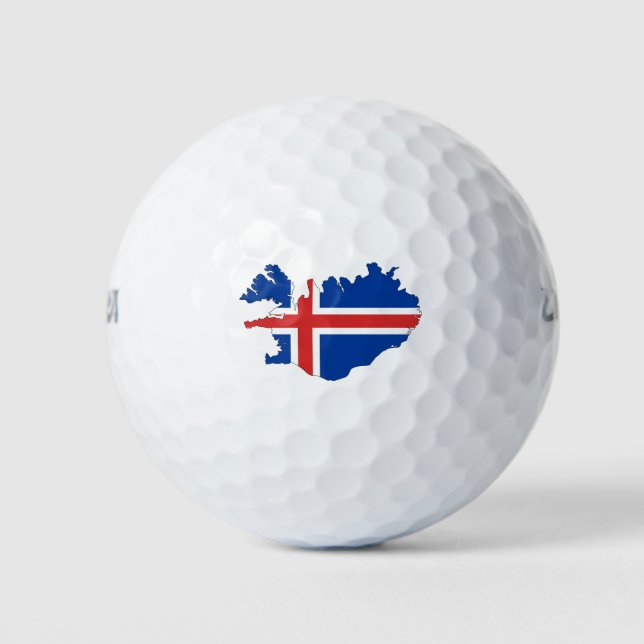 Britische Flagge Golfball (Vorderseite)