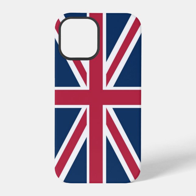 Britische Flagge iPhone 12 Pro Hülle (Rückseite)