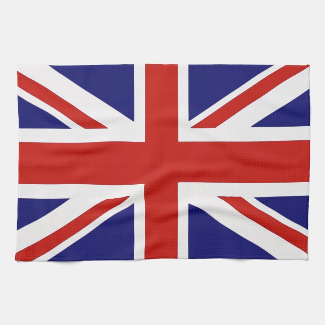 Britische Flagge Küchentuch (Horizontal)