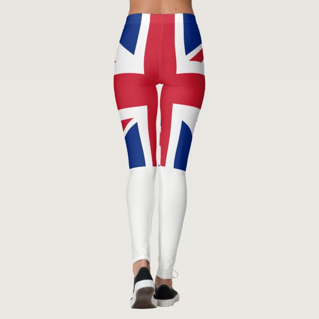 Britische Flagge Leggings (Rückseite)