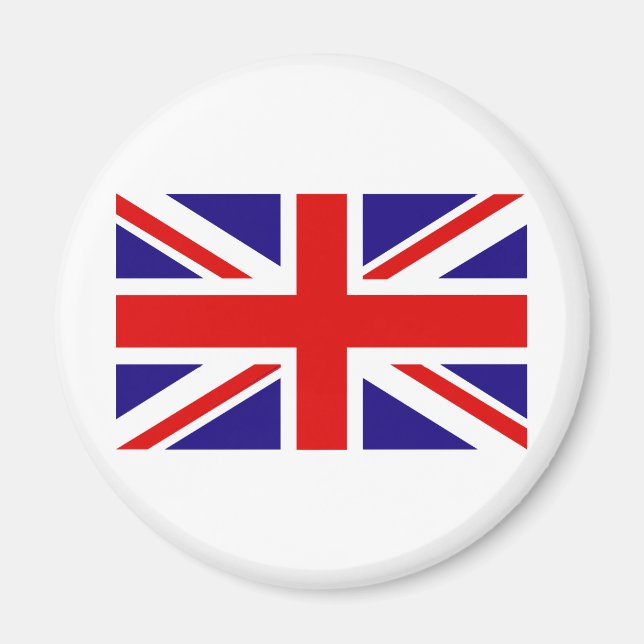 BRITISCHE Flagge Magnet (Vorne)