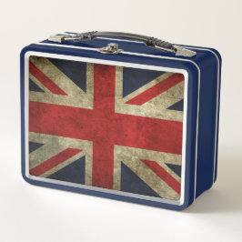 Britische Flagge Metall Brotdose