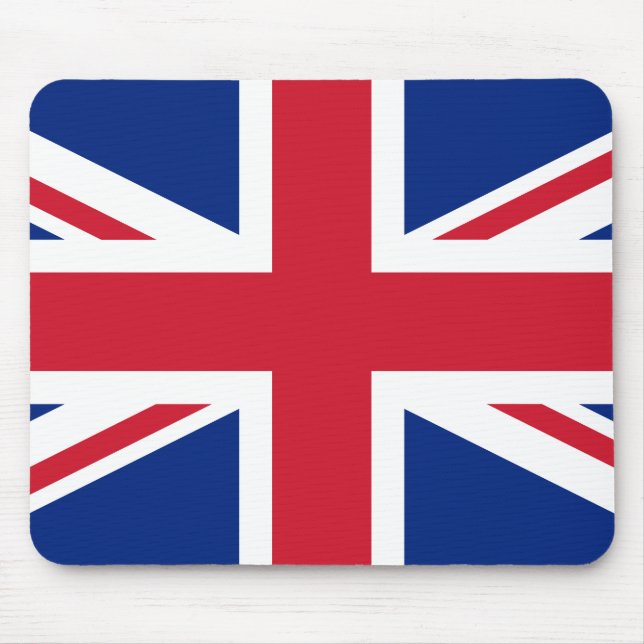 Britische Flagge Mousepad (Vorne)