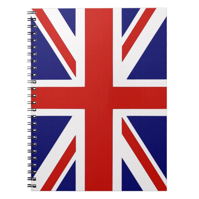 Britische Flagge Notizblock (Vorderseite)