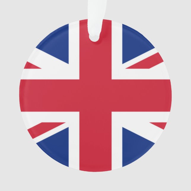 Britische Flagge Ornament (Vorderseite)