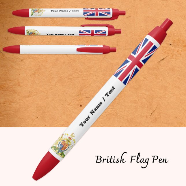 Britische Flagge Pen, Vereinigtes Königreich / Jac Kugelschreiber (Von Creator hochgeladen)