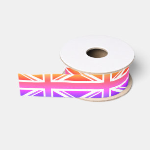 Britische Flagge Regenbogenband, Vereinigtes König Ripsband