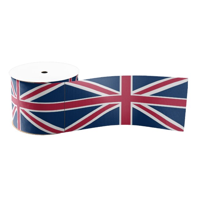 Britische Flagge Ripsband (Spule)