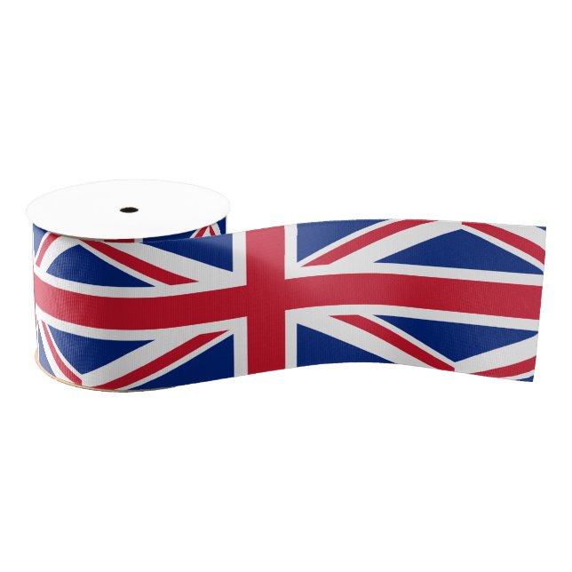 Britische Flagge Ripsband (Spule)