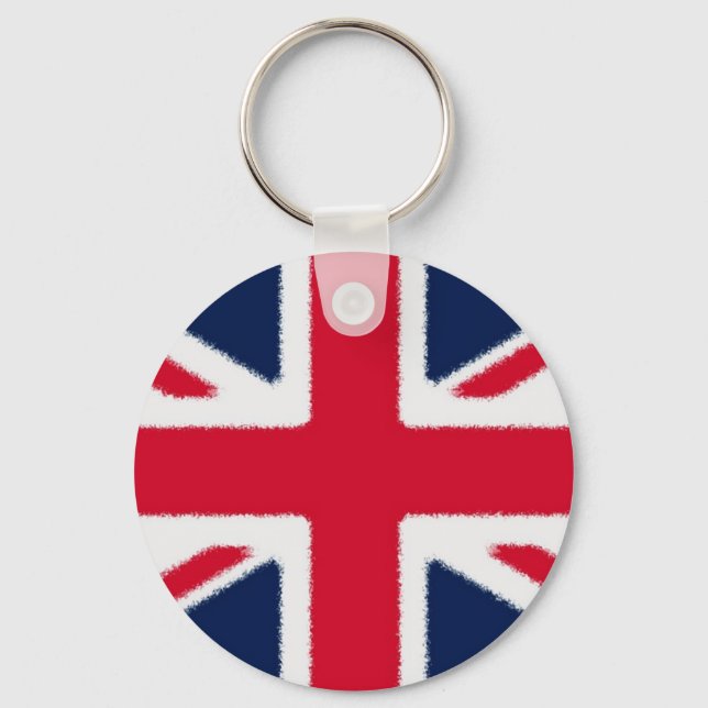 Britische Flagge Schlüsselanhänger (Vorderseite)