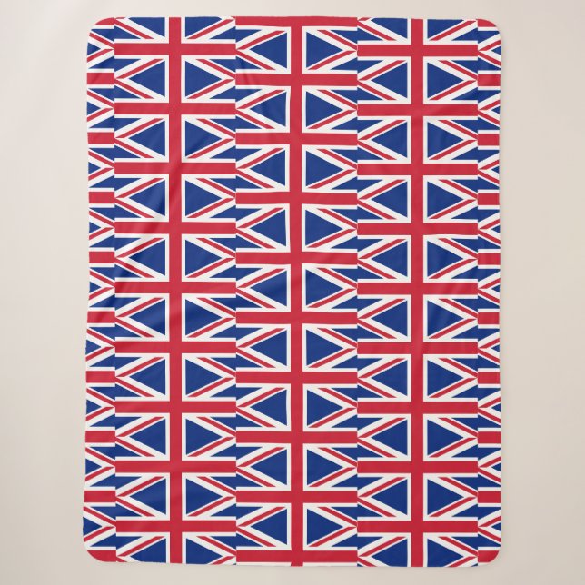 Britische Flagge Sherpadecke (Vorderseite)