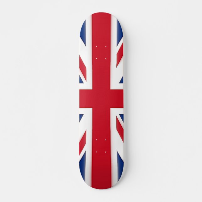Britische Flagge Skateboard (Vorne)