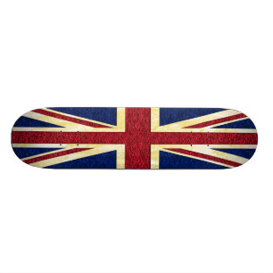 Britische Flagge - Skateboard