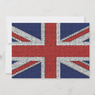 Britische Flagge Tattered