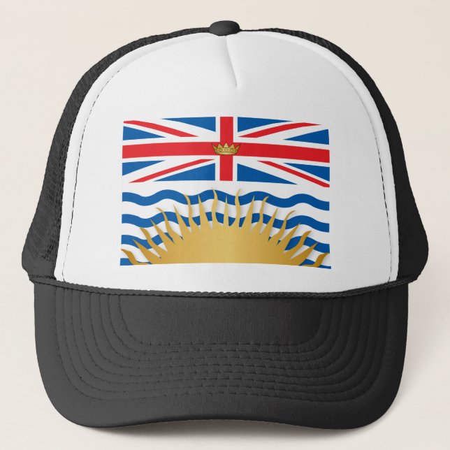 Britische Flagge Truckerkappe (Vorderseite)