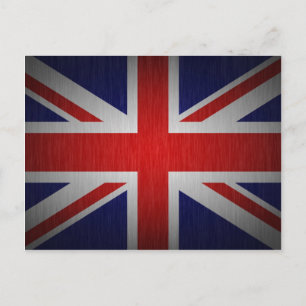 Britische Flagge Union Jack Postkarte