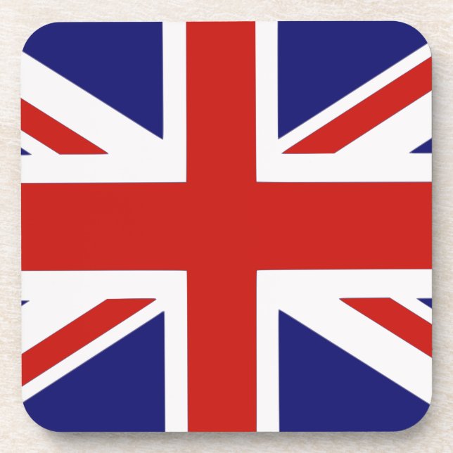 Britische Flagge Untersetzer (Vorderseite)