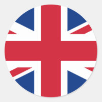 Britische Flaggenaufkleber