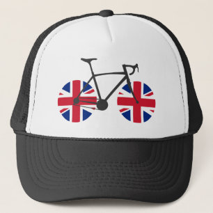 Britische Flaggenradfahren Truckerkappe