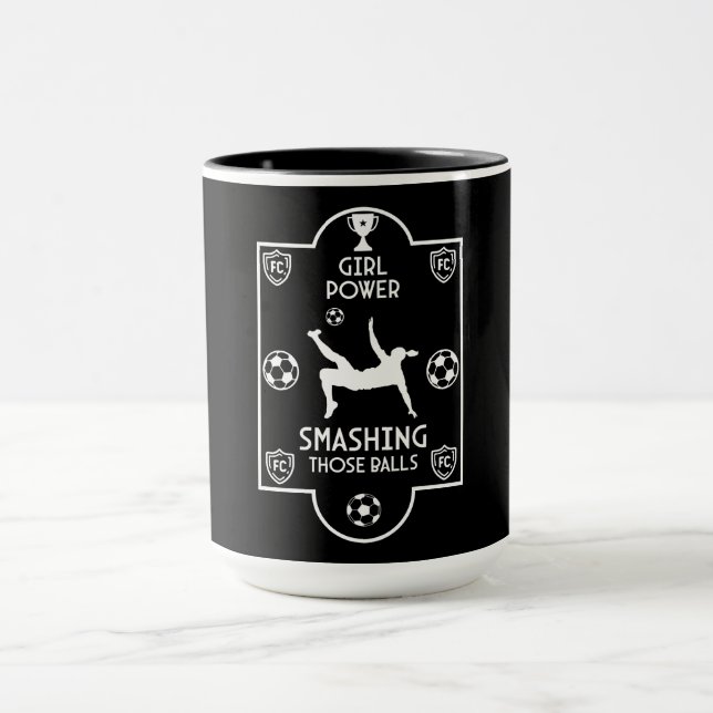 Britische Fußballerinnen Tasse (Zentrum)