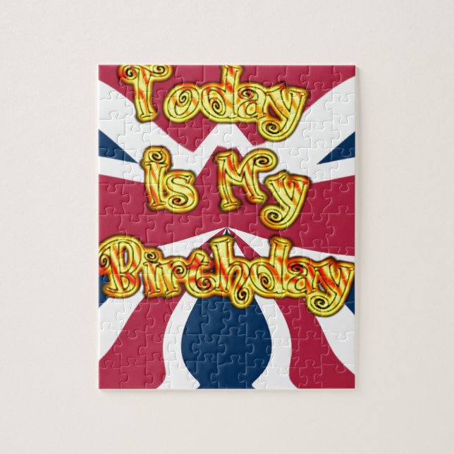 Britische Geburtstagsgeschenke Kunst drucken (Vertikal)