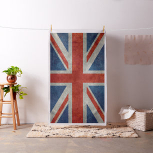 BRITISCHE Gewerkschafts-Jack-Flagge in den Stoff