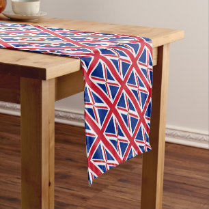 BRITISCHE Gewerkschafts-Jack-Flagge Vereinigten Kurzer Tischläufer