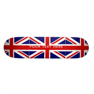 Britische Gewerkschafts-Jackflagge Skateboard