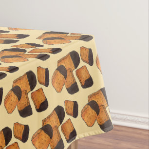 Britische Honeycomb Schwamm Cinder Toffee Candy Sw Tischdecke