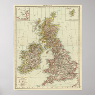 Britische Inseln 10 Poster