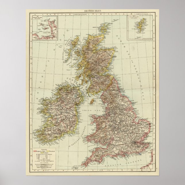 Britische Inseln 10 Poster (Vorne)