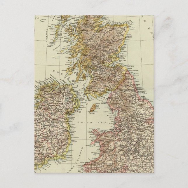 Britische Inseln 10 Postkarte (Vorderseite)