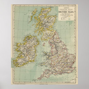 Britische Inseln 11 Poster