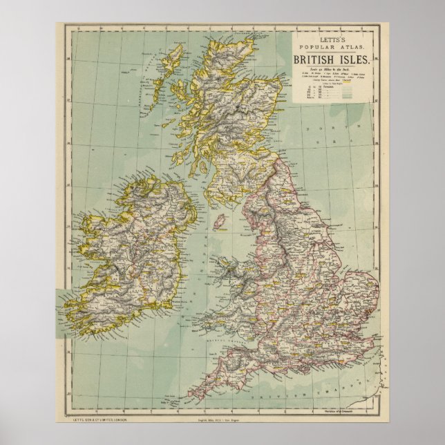 Britische Inseln 11 Poster (Vorne)