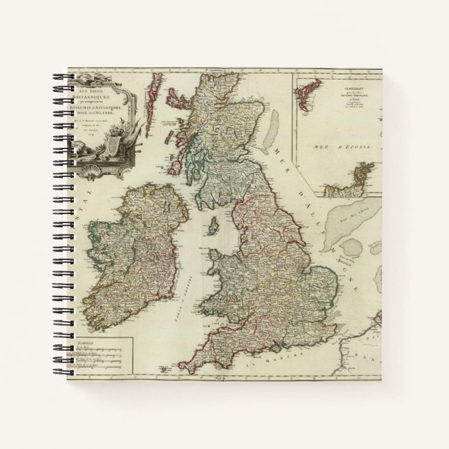 Britische Inseln 4 2 Notizbuch (Vorderseite)